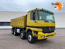 Mercedes-Benz Actros 4143 8X6 41T euro2 E.P.S THREE PENDALS BIG AXELS