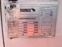 Schmitz Cargobull SCB S3B  Liftache 1e Achse