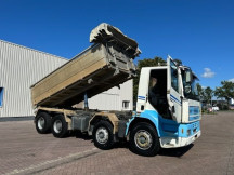 DAF 85.400 8x4 // euro 2 // Retarder // Three Way Side Tipper // Clean