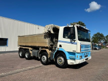 DAF 85.400 8x4 // euro 2 // Retarder // Three Way Side Tipper // Clean