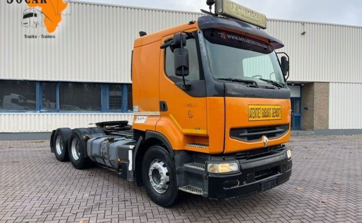 Renault Premium 385 Euro2 10 Wheels 26T 6X2 Manual pomp