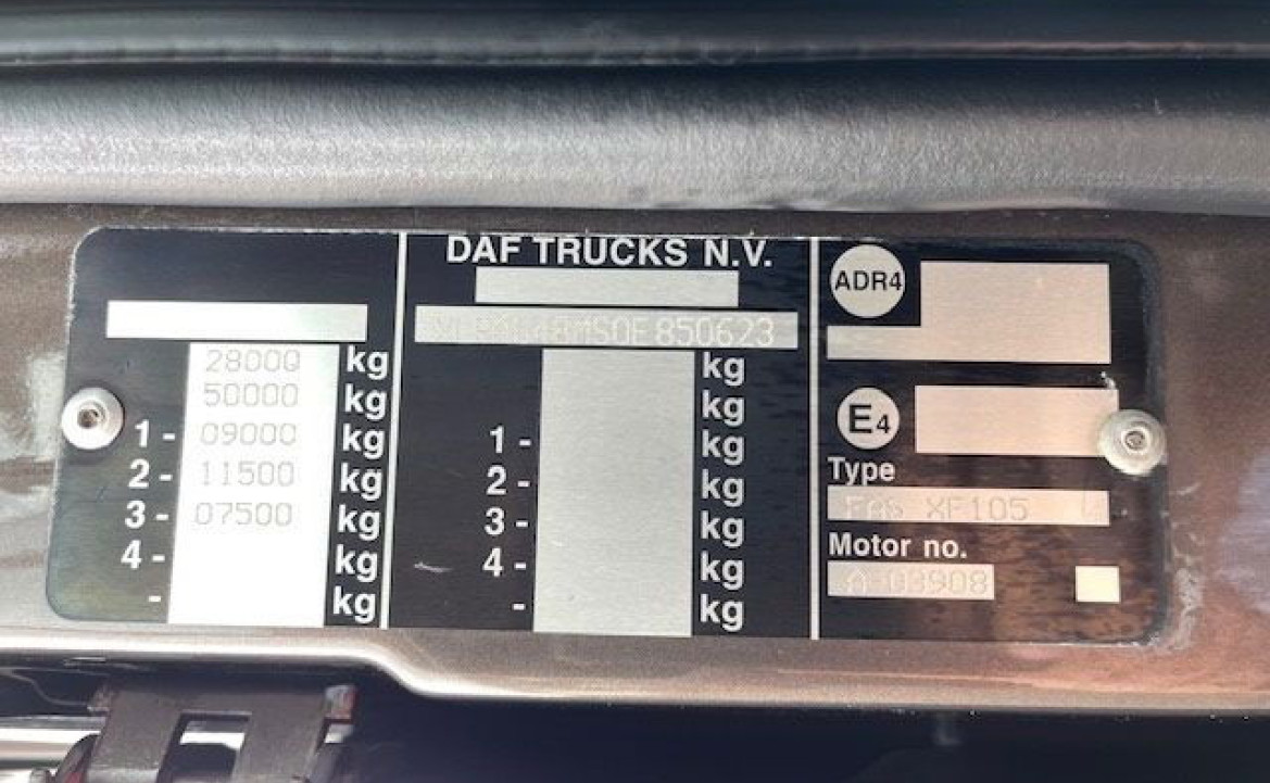 DAF XF 105.460 10 Wheels 28T 6x2 NL-Truck Euro 5