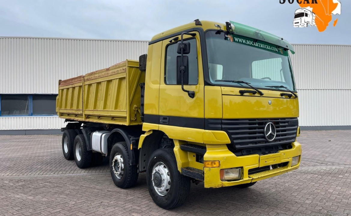 Mercedes-Benz Actros 4143 8X6 41T euro2 E.P.S THREE PENDALS BIG AXELS