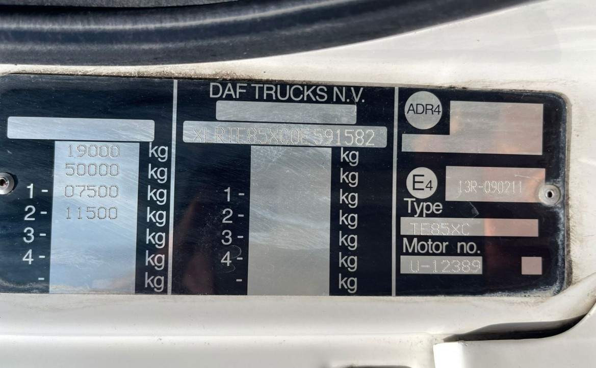 DAF CF 85.430 Euro 3 Manual-Gear