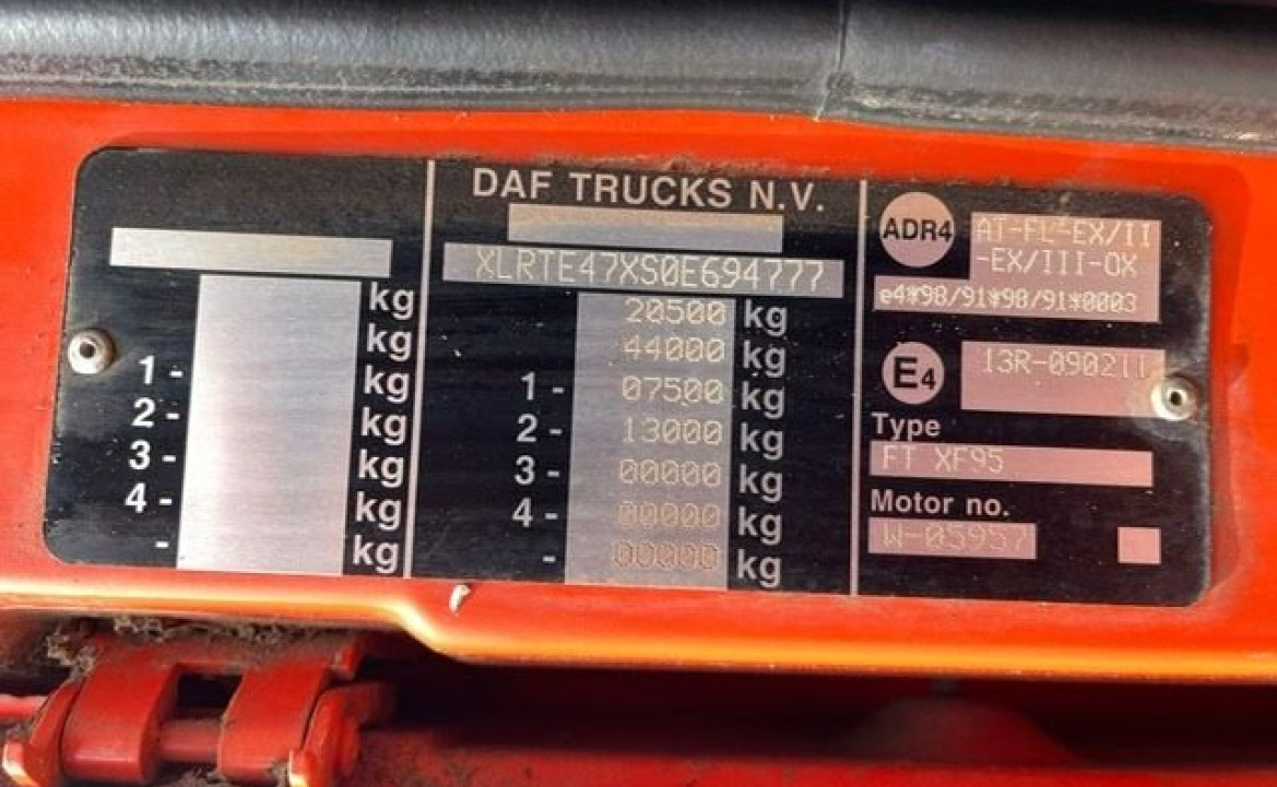 DAF XF 430 Euro 4