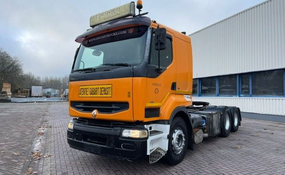 Renault Premium 385 Euro2 10 Wheels 26T 6X2 Manual pomp