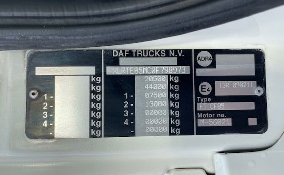 DAF CF 85.410 Euro 5 Automatic 2-Tanks